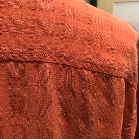 Age of Wisdom MAN’s Casual Textured Weave Shirt - Picture 7 of 10